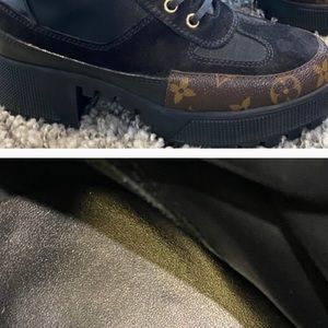Louis Vuitton  combat boots